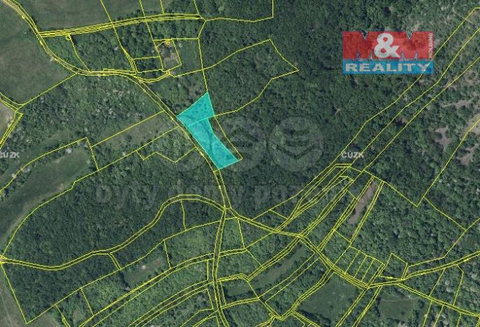 Prodej zahrady, Velemín - Oparno, 3561 m2