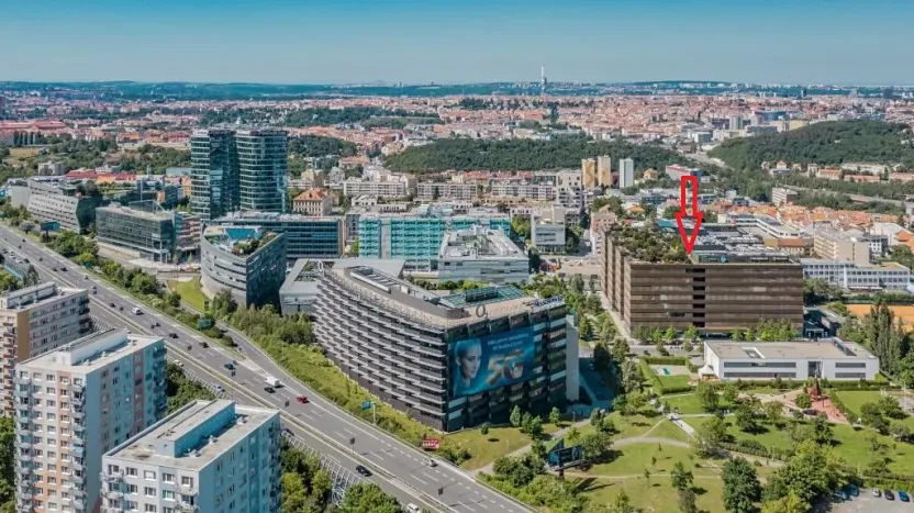 Pronájem kanceláře, Praha - Michle, Vyskočilova, 599 m2