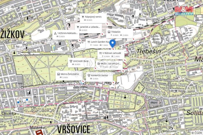 Pronájem kanceláře, Praha - Strašnice, Pod kapličkou, 695 m2