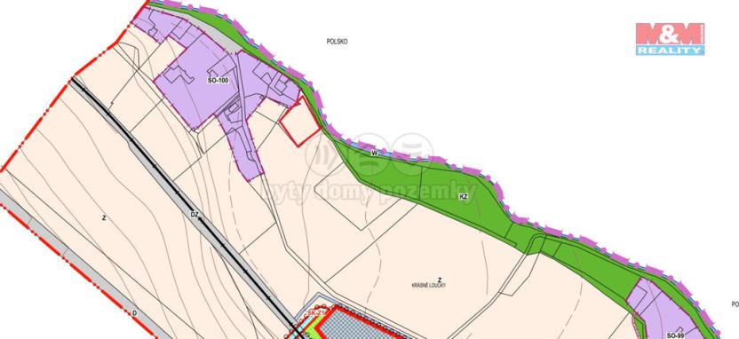 Prodej louky, Krnov - Krásné Loučky, 2362 m2