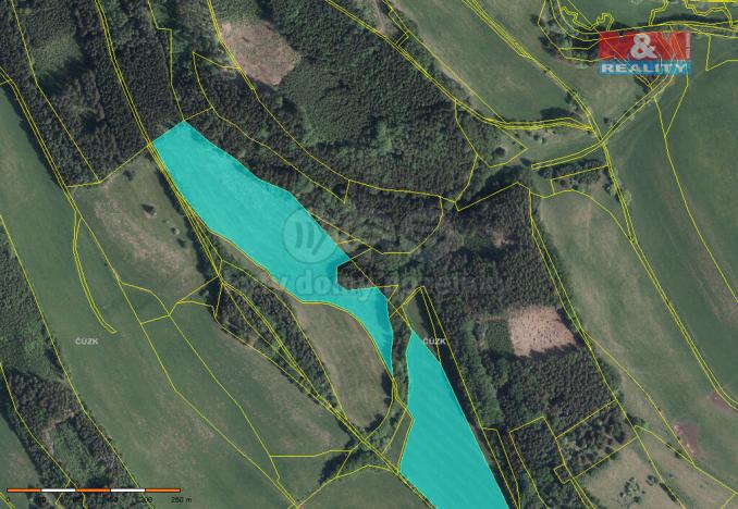 Prodej louky, Stárkov - Bystré, 121606 m2