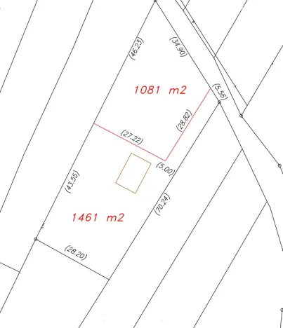 Prodej pozemku pro bydlení, Boskovice, Milánovy, 1081 m2