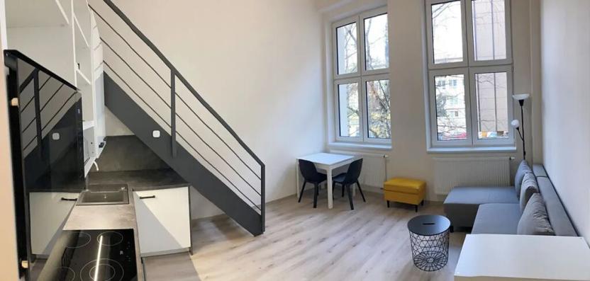 Pronájem bytu 2+kk, Praha - Vršovice, Kubánské náměstí, 39 m2