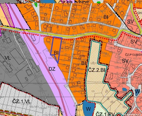 Prodej pozemku pro bydlení, Chotoviny, Táborská, 3267 m2