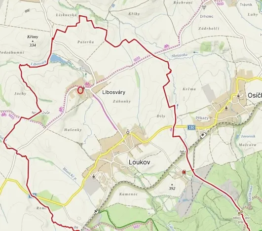 Prodej pozemku pro bydlení, Loukov, 2760 m2