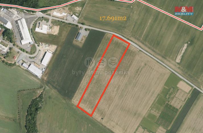 Prodej komerčního pozemku, Střelice, 17691 m2
