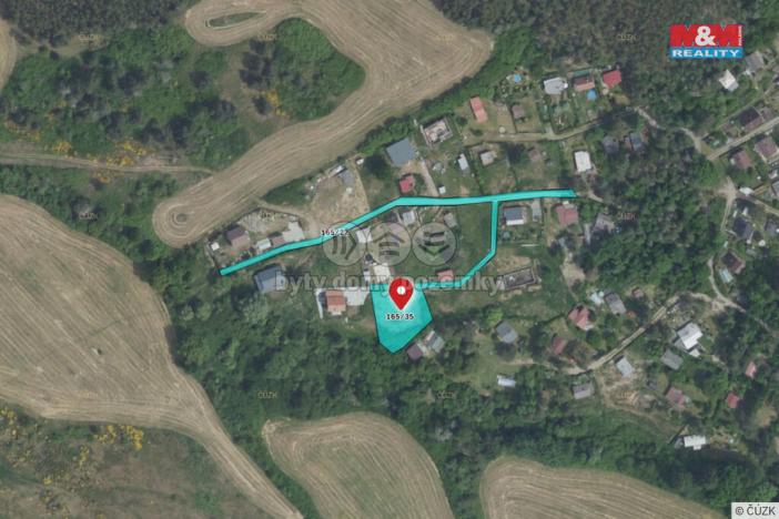 Prodej pozemku pro bydlení, Kamýk nad Vltavou, 895 m2