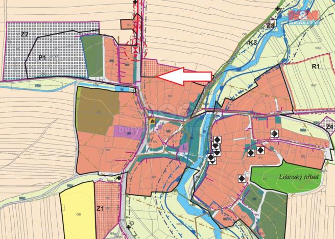 Prodej pozemku pro bydlení, Líšina, 1152 m2