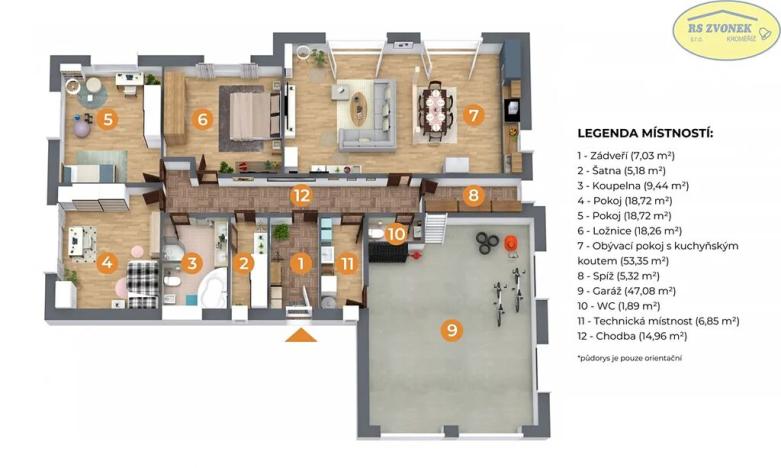 Prodej rodinného domu, Lutopecny, 206 m2