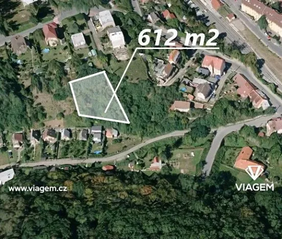 Prodej zahrady, Vrané nad Vltavou, 612 m2