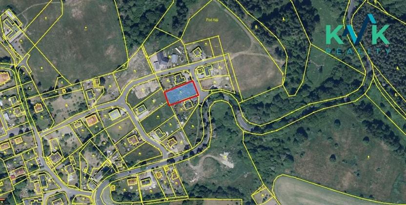 Prodej pozemku pro bydlení, Kolová, 1088 m2