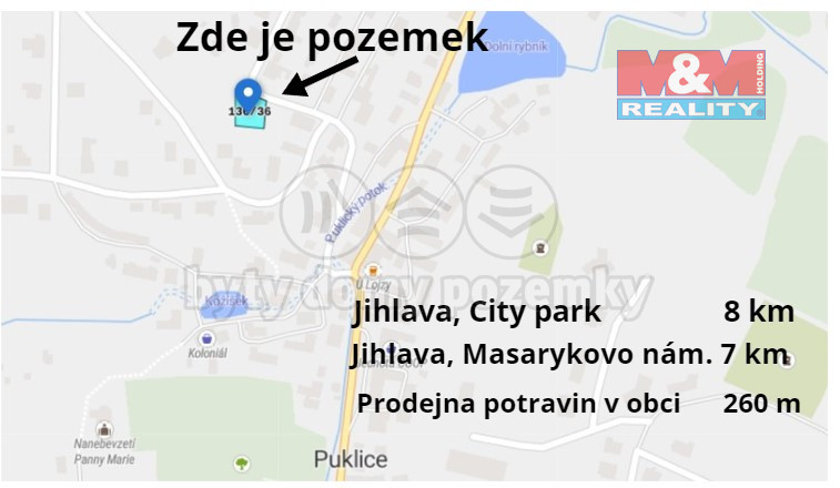 Prodej zahrady, Puklice, 483 m2