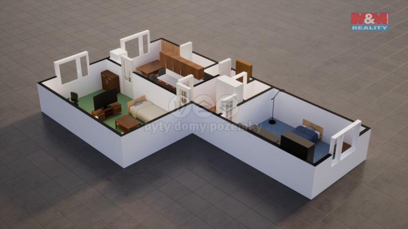 Prodej bytu 2+1, Dobkovice, 59 m2