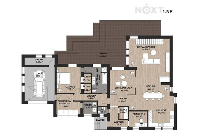 Prodej rodinného domu, Křižanov, Ořechovská, 327 m2