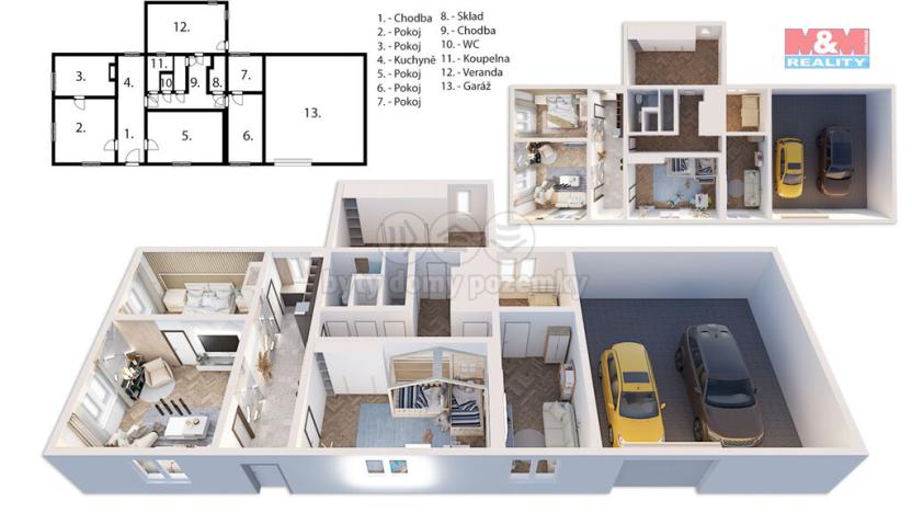 Prodej rodinného domu, Těrlicko - Horní Těrlicko, Těšínská, 180 m2