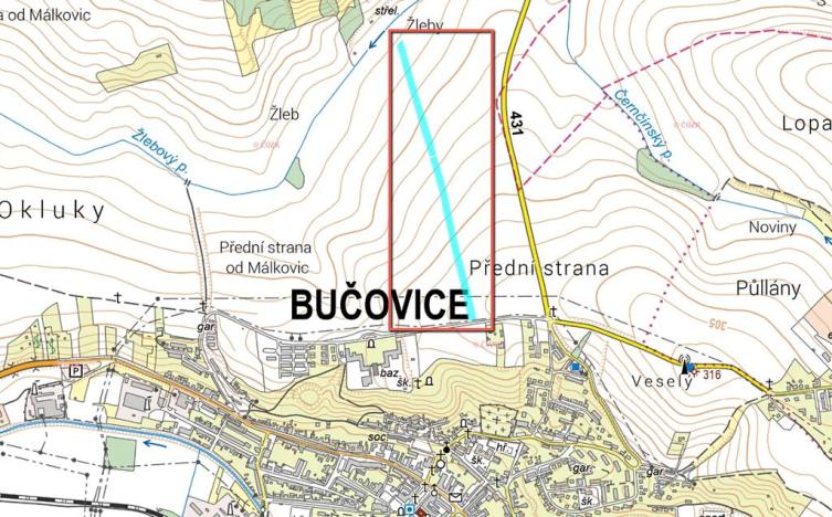 Prodej pole, Bučovice, 23633 m2