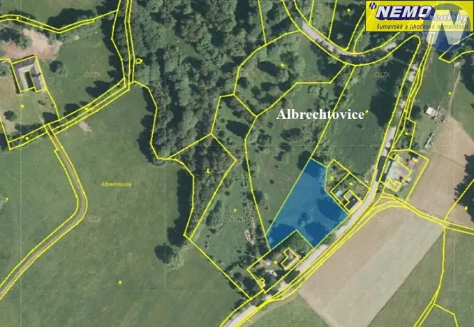 Prodej pozemku pro bydlení, Záblatí, 3652 m2