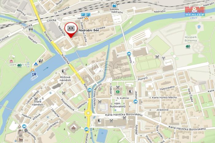 Prodej činžovního domu, Sokolov, Nádražní, 802 m2