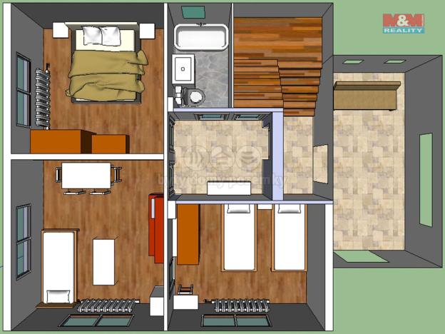 Pronájem rodinného domu, Čejov, 142 m2