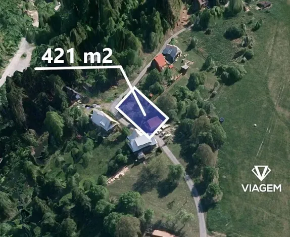 Prodej podílu zahrady, Horní Bečva, 105 m2