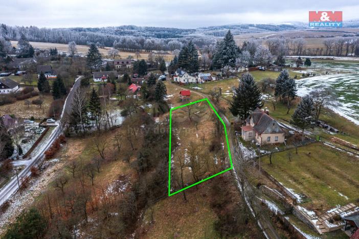 Prodej zahrady, Žandov - Radeč, 1537 m2