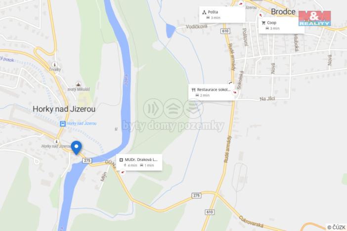 Prodej rodinného domu, Horky nad Jizerou, 54 m2