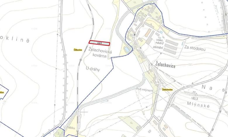 Prodej pole, Čížkovice, 2941 m2