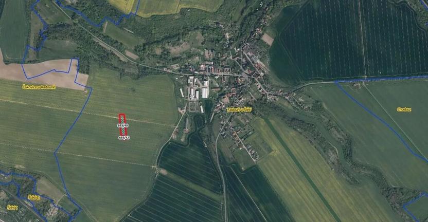 Prodej pole, Štětí, 4640 m2