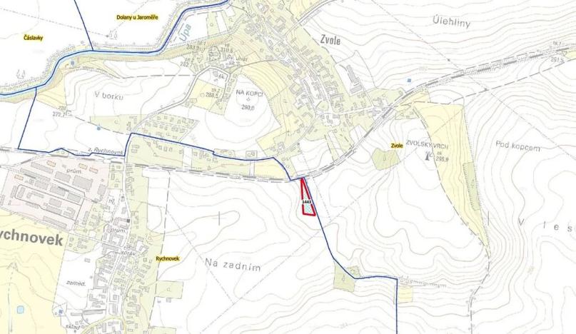 Prodej pole, Rychnovek, 3112 m2