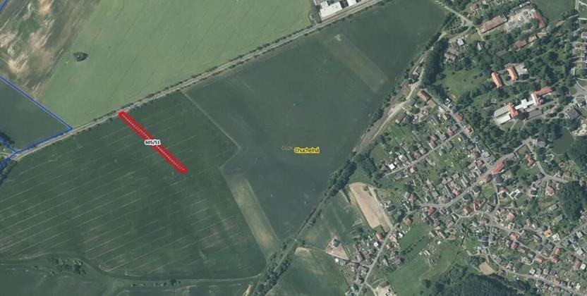 Prodej pole, Chuchelná, 2545 m2