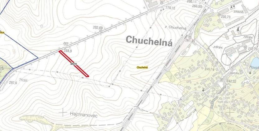 Prodej pole, Chuchelná, 2545 m2
