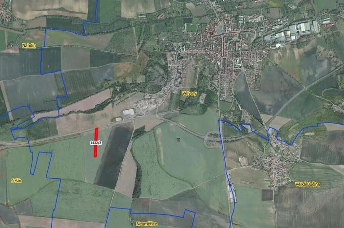Prodej pole, Velvary, 5270 m2