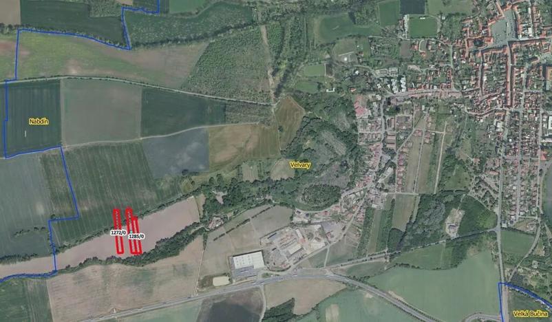 Prodej pole, Velvary, 4807 m2