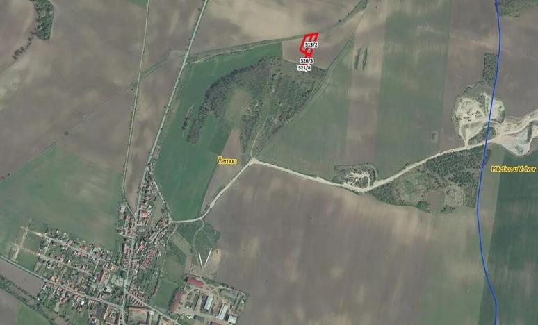 Prodej pole, Černuc, 4292 m2
