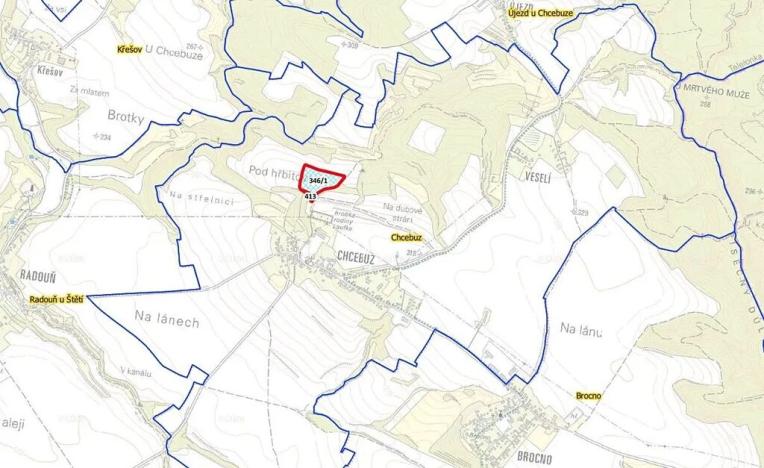 Prodej pole, Štětí, 19397 m2