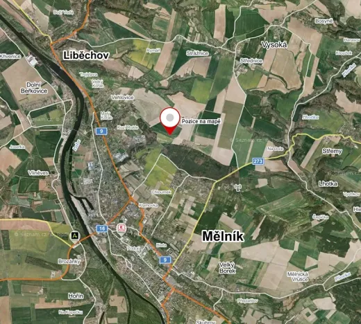 Prodej pole, Mělník, 22731 m2