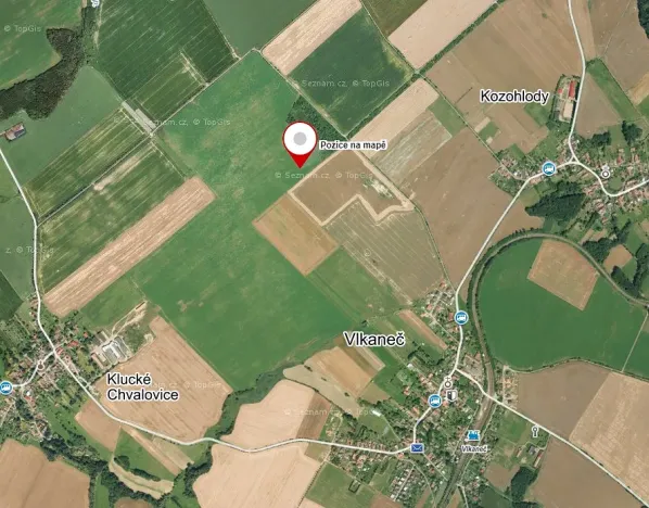 Prodej pole, Vlkaneč, 4200 m2