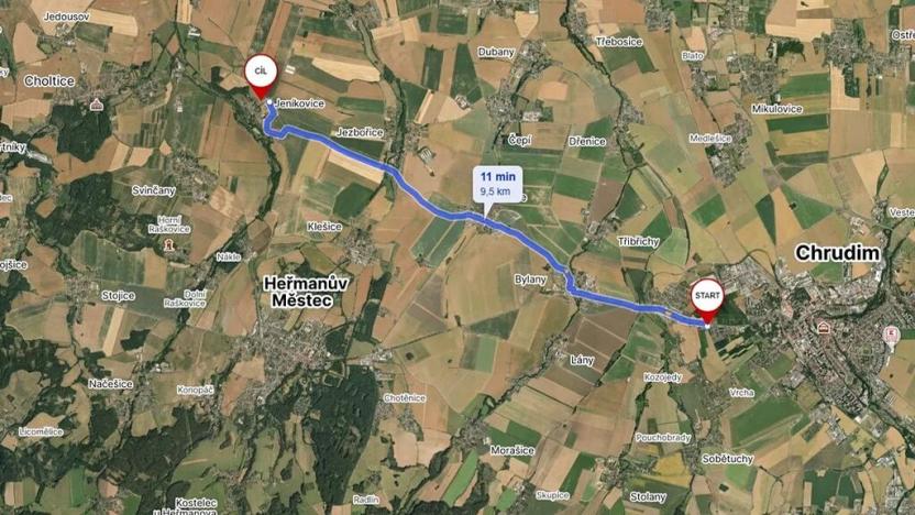 Prodej komerčního pozemku, Jeníkovice, 9416 m2