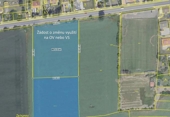 Prodej komerčního pozemku, Tuřany, 28748 m2