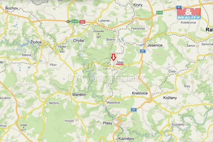 Prodej zemědělského objektu, Žihle, 1614 m2