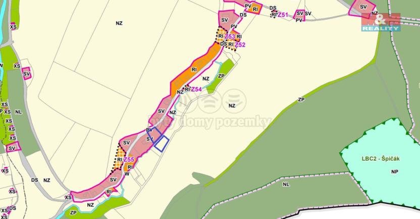 Prodej pozemku pro bydlení, Výprachtice - Valteřice, 1129 m2