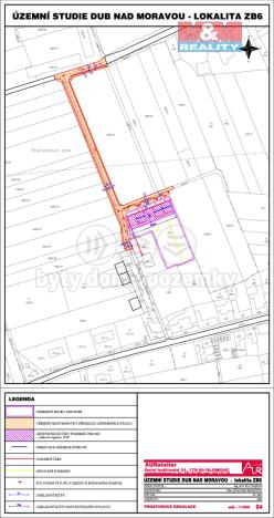 Prodej pozemku pro bydlení, Dub nad Moravou, 967 m2