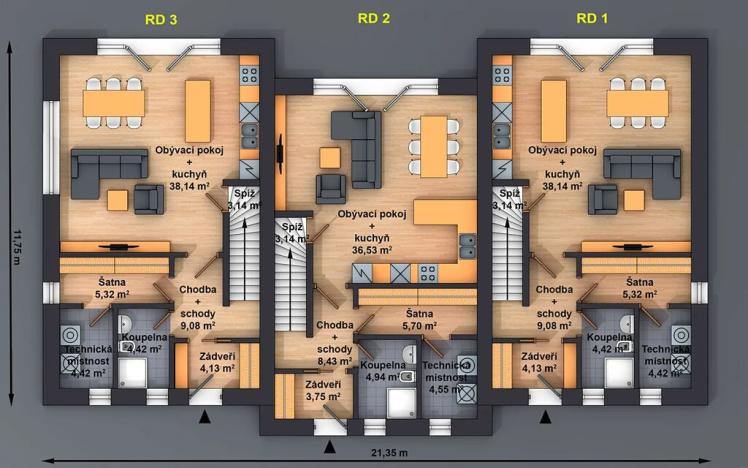 Prodej rodinného domu, Říčky, 202 m2