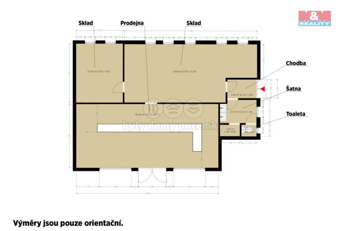 Prodej obchodního prostoru, Žinkovy - Březí, 115 m2