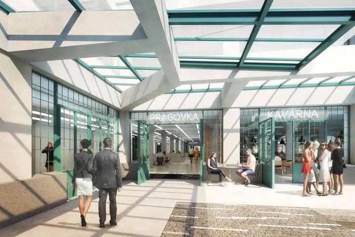 Pronájem obchodního prostoru, Praha - Vysočany, Kolbenova, 150 m2