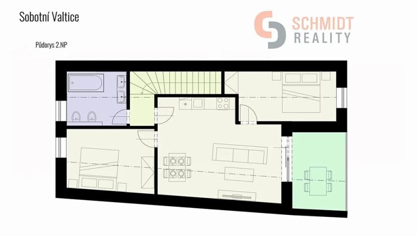 Prodej bytu 3+kk, Valtice, Sobotní, 88 m2