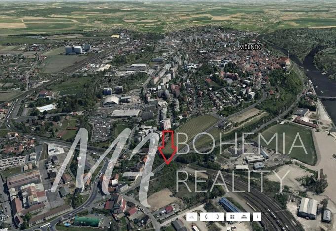Prodej komerčního pozemku, Mělník, Přístavní, 613 m2