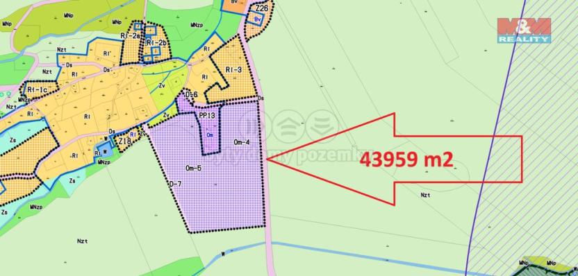 Prodej pozemku pro bydlení, Králíky - Dolní Boříkovice, 43959 m2