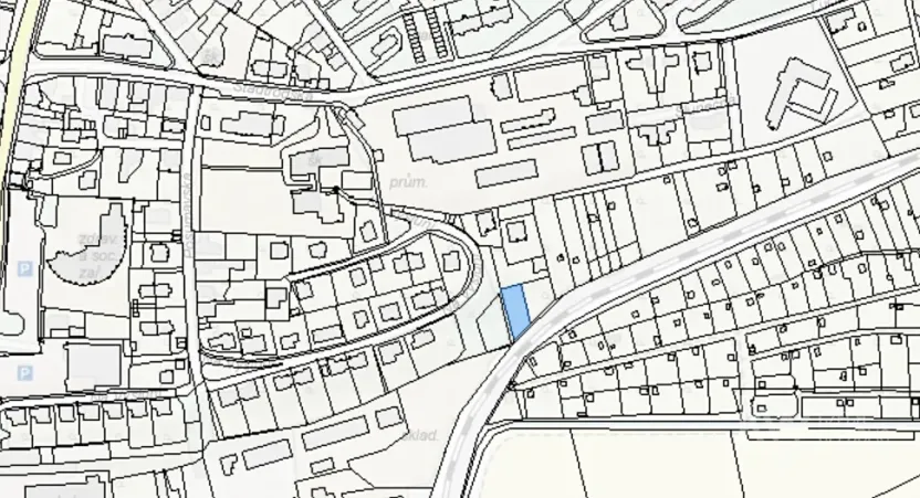 Prodej zahrady, Tachov, Na Výsluní, 483 m2