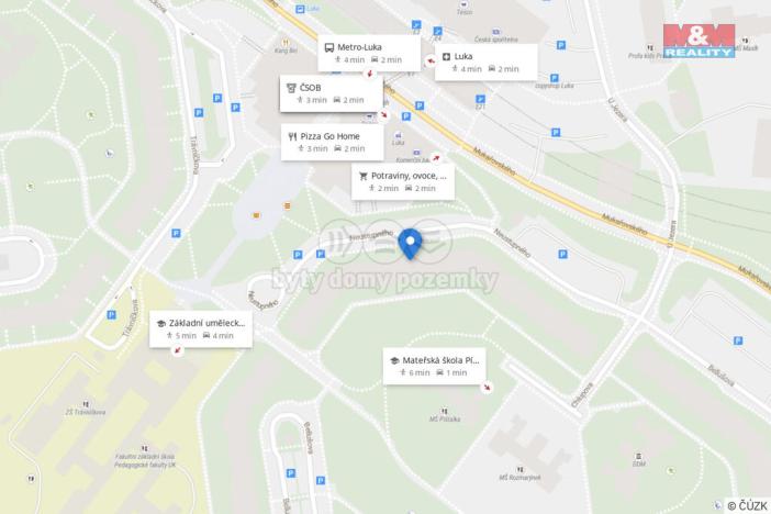 Prodej bytu 3+1, Praha - Stodůlky, Neustupného, 82 m2